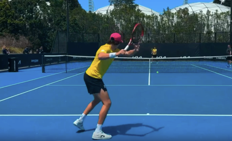 Joao Fonseca Practice